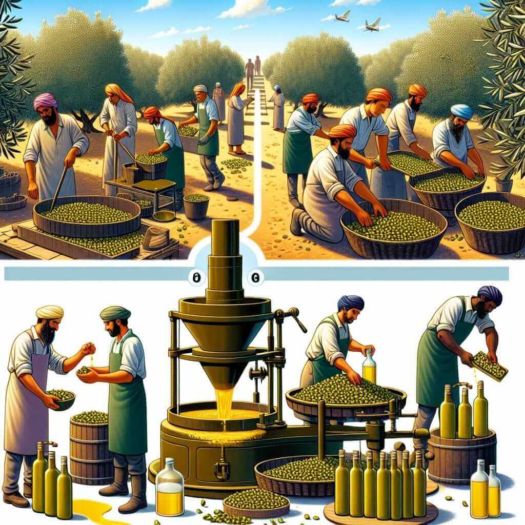Olive Oil Production Process