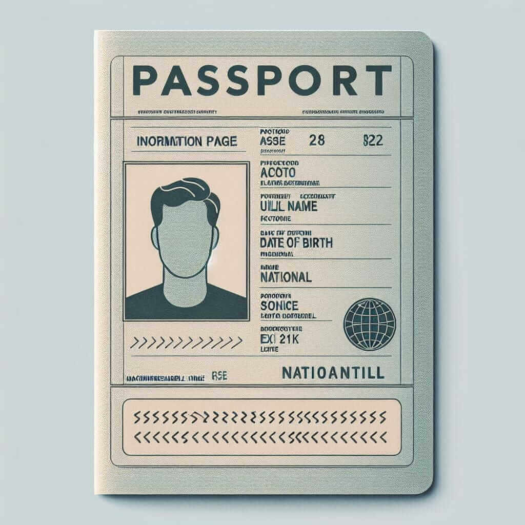 Passport Photo Page