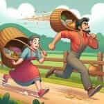 illustration of "haste makes waste"