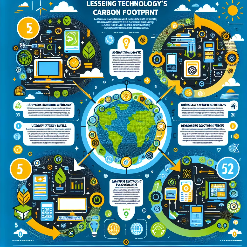 Reducing carbon footprint of technology