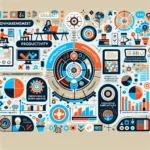 Remote work productivity infographic