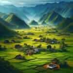 Tranquil Rural Village