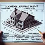 Example of a school address written correctly