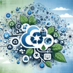 Social media platforms showing environmental content