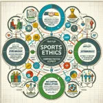 Sports Ethics Concept Diagram