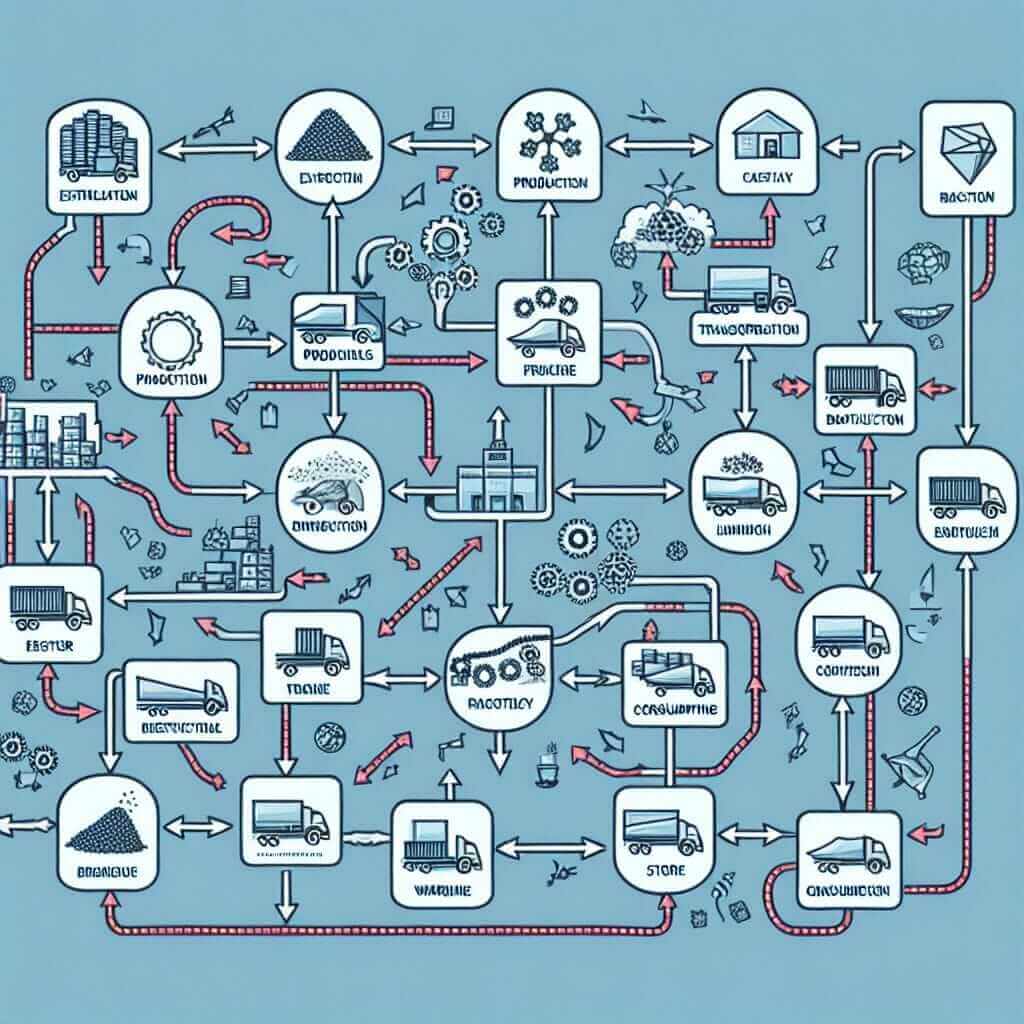 Supply Chain Illustration