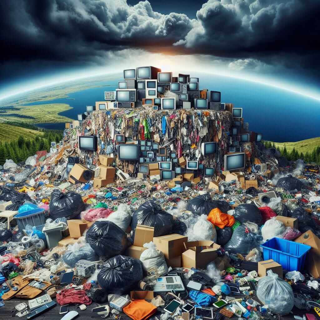 Throwaway Culture Illustration