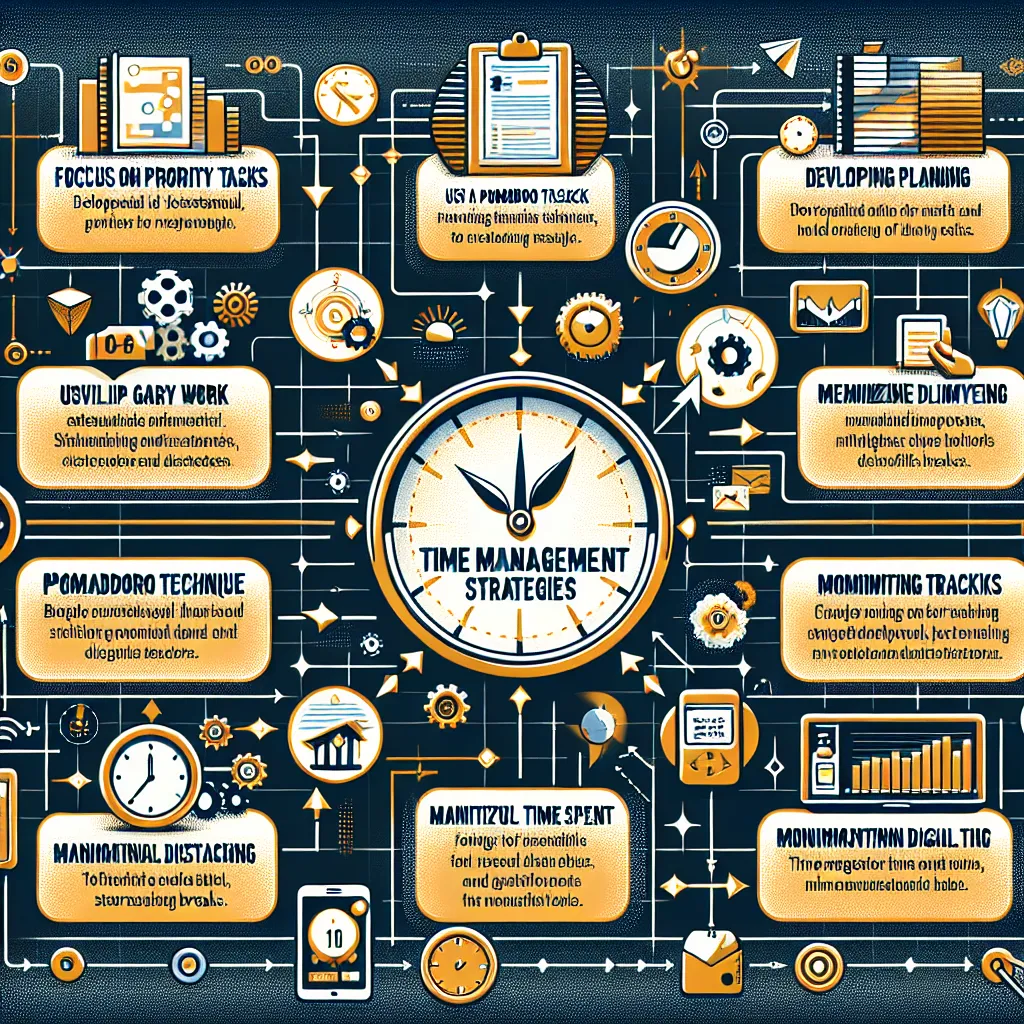 Time management skills diagram