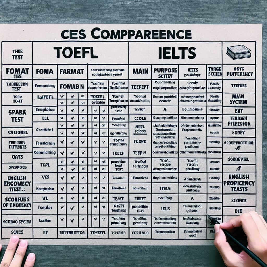TOEFL vs IELTS Difference