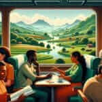 Scenic Train Journey