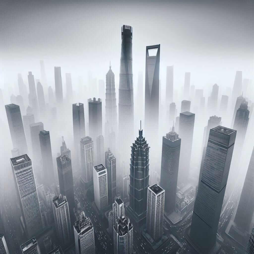 Urban Pollution Skyline