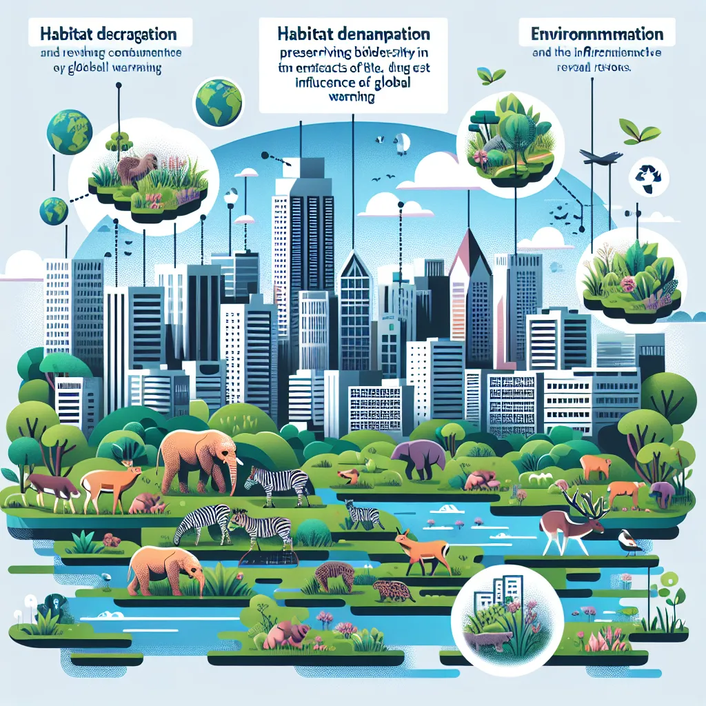 Urban biodiversity challenges