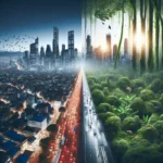 Urban expansion impacting environment