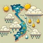 Vietnam Weather Map