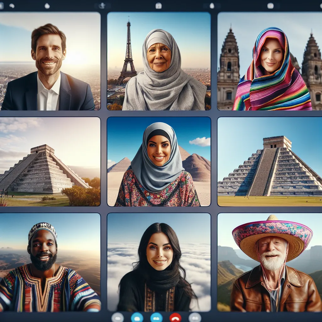 Virtual Cultural Exchange
