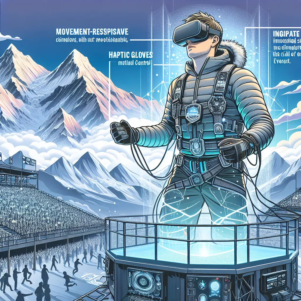Immersive virtual reality experience