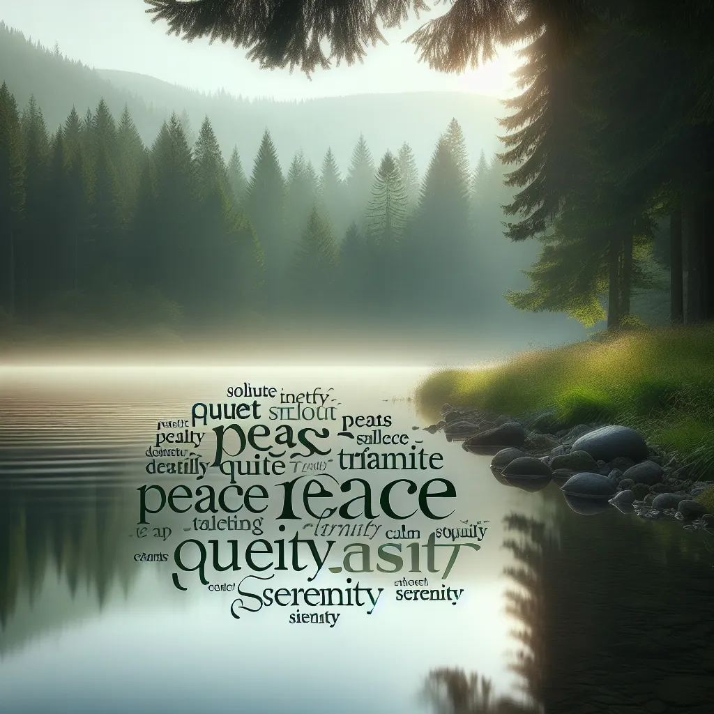 Vocabulary for Describing Solitude