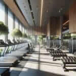 Well-equipped gym