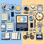 Work-Life Balance Illustration