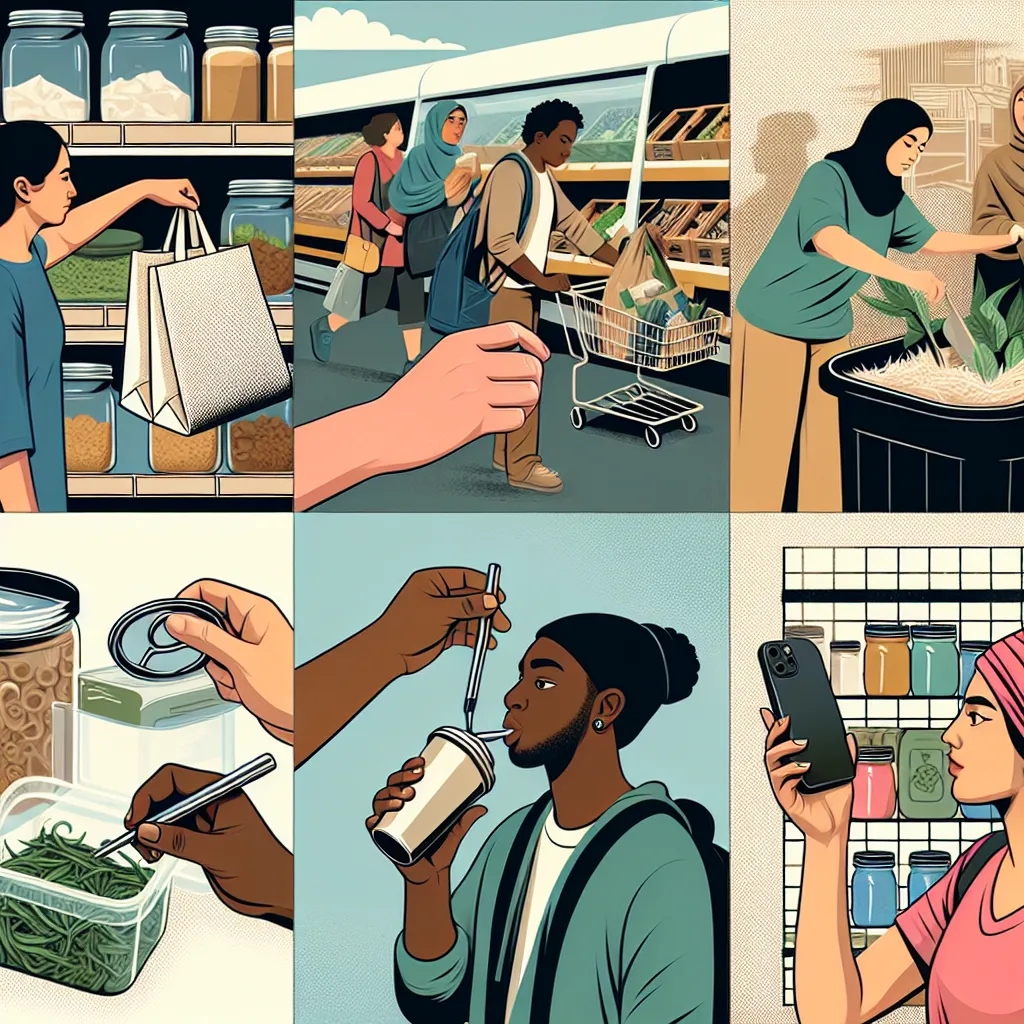 Zero-waste lifestyle practices
