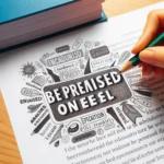 IELTS writing task with "be premised on"
