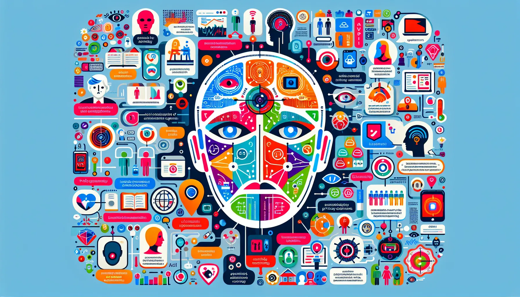 AI and privacy concerns infographic