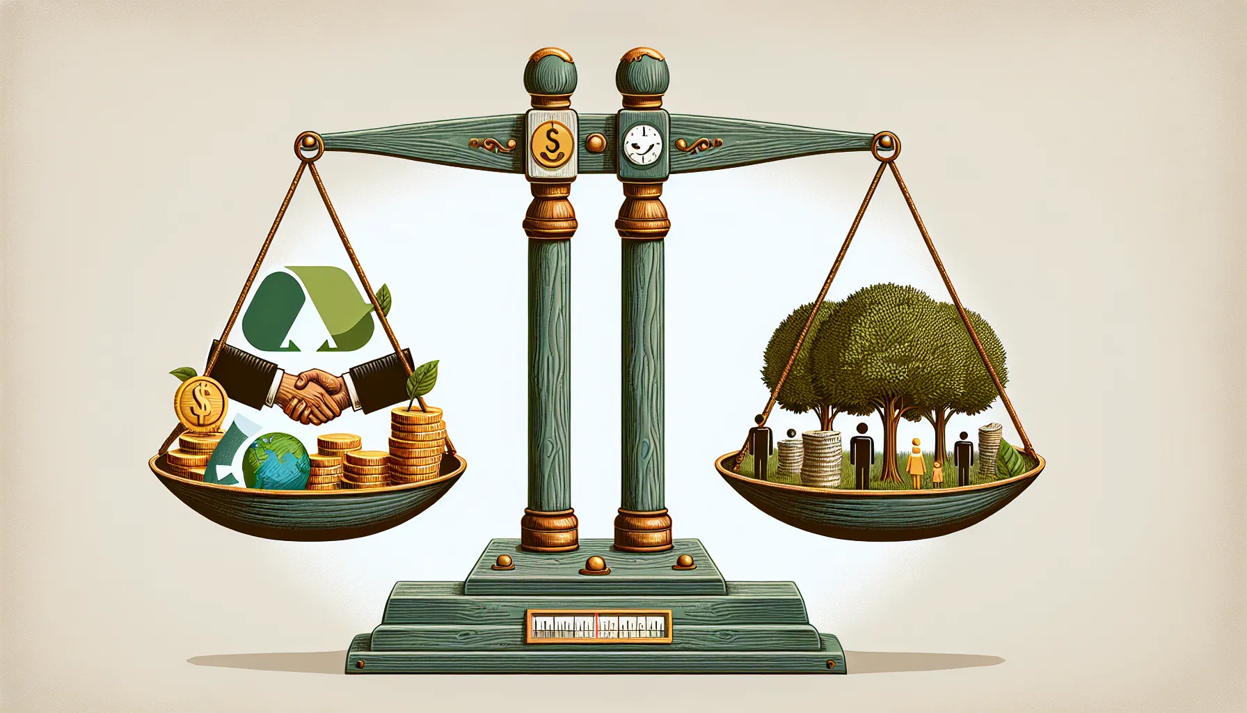 Balancing profit and social responsibility