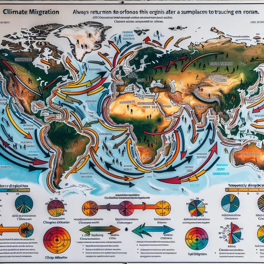 Spatial Patterns of Climate Migration