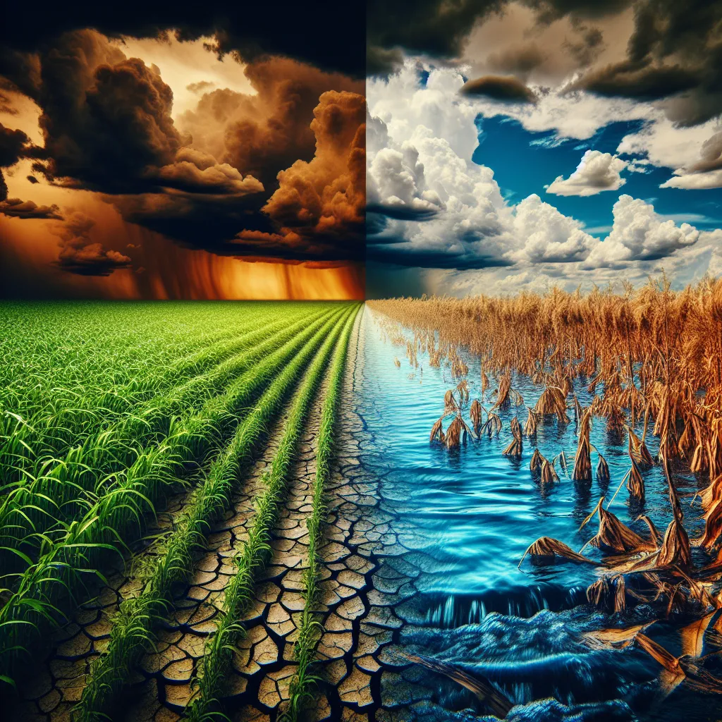 Climate change impacts on global agriculture