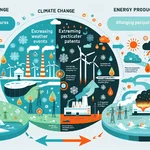 Climate change impact on energy production