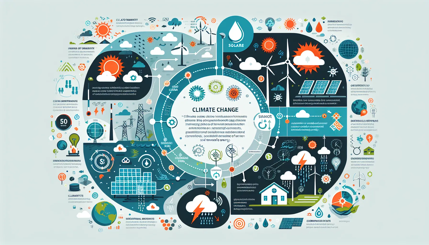 Climate change impact on renewable energy