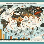Climate change affects tropical diseases