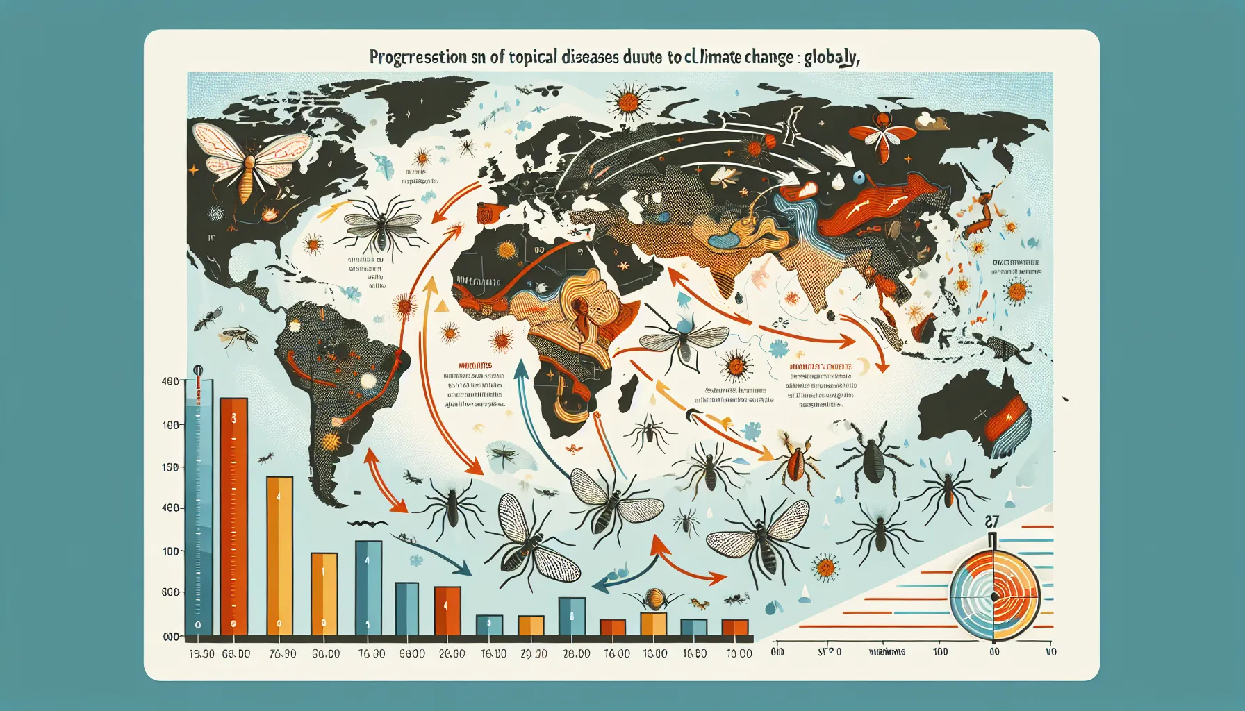 Climate change affects tropical diseases