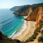 Coastal area for outdoor activities