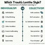 Cultural learning styles comparison chart