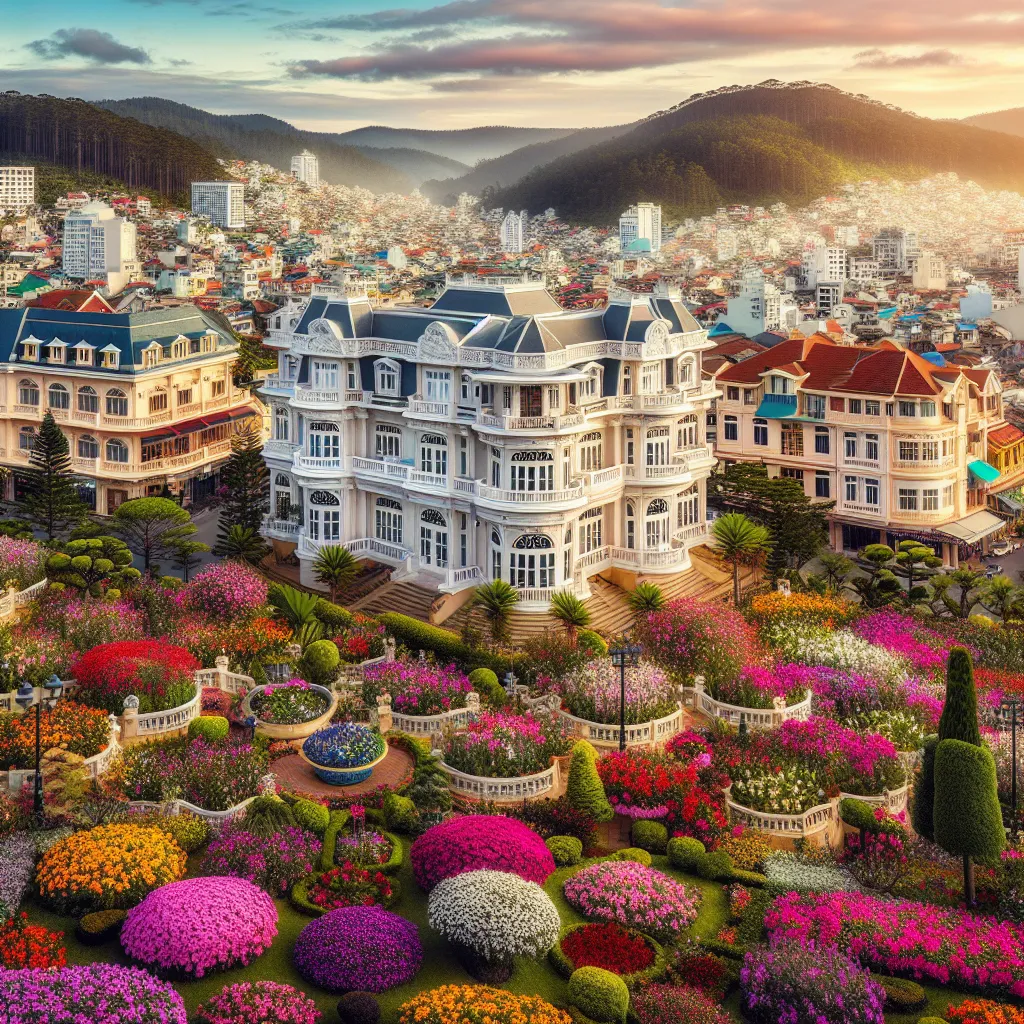 Da Lat cityscape