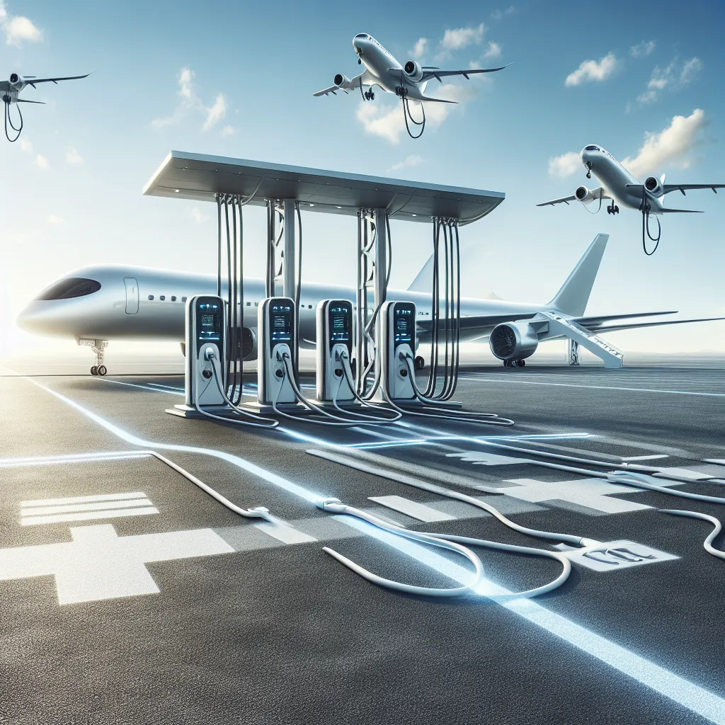 Electric Aircraft Charging Station