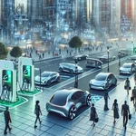 Electric vehicles charging stations