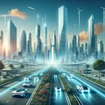 Electric vehicles reducing urban pollution
