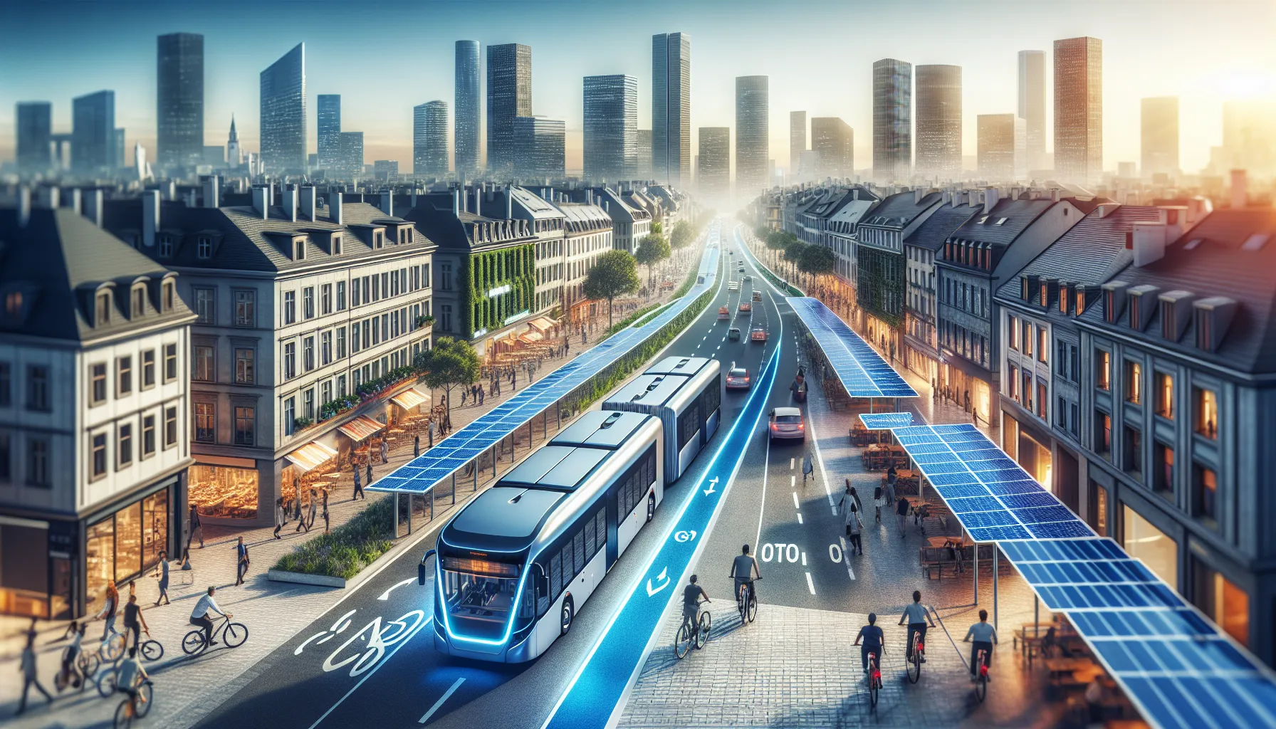 Energy-efficient public transport