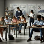 Financial education classroom