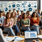 Financial literacy classroom