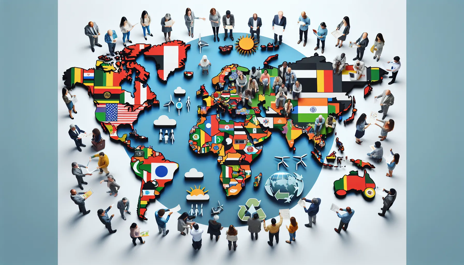 Global cooperation for climate change