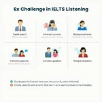 Common challenges in IELTS Listening test