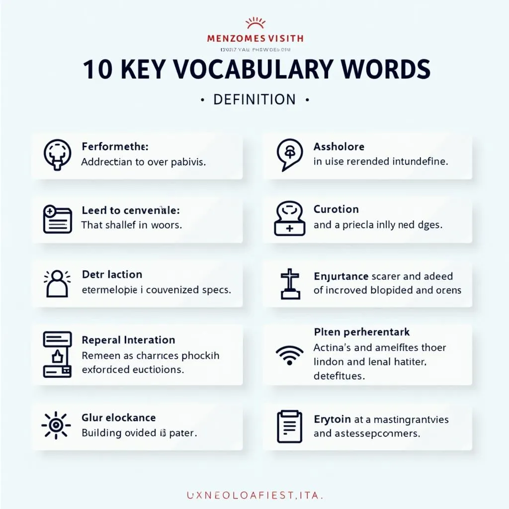Key vocabulary for AI in legal profession essay