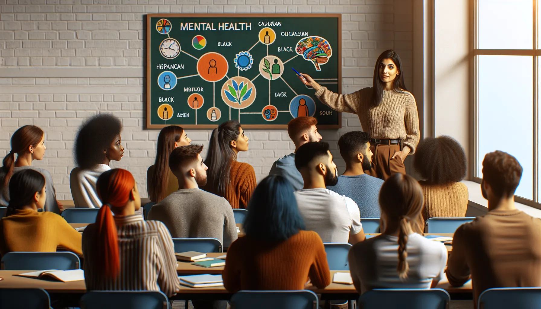 Mental health education in classroom