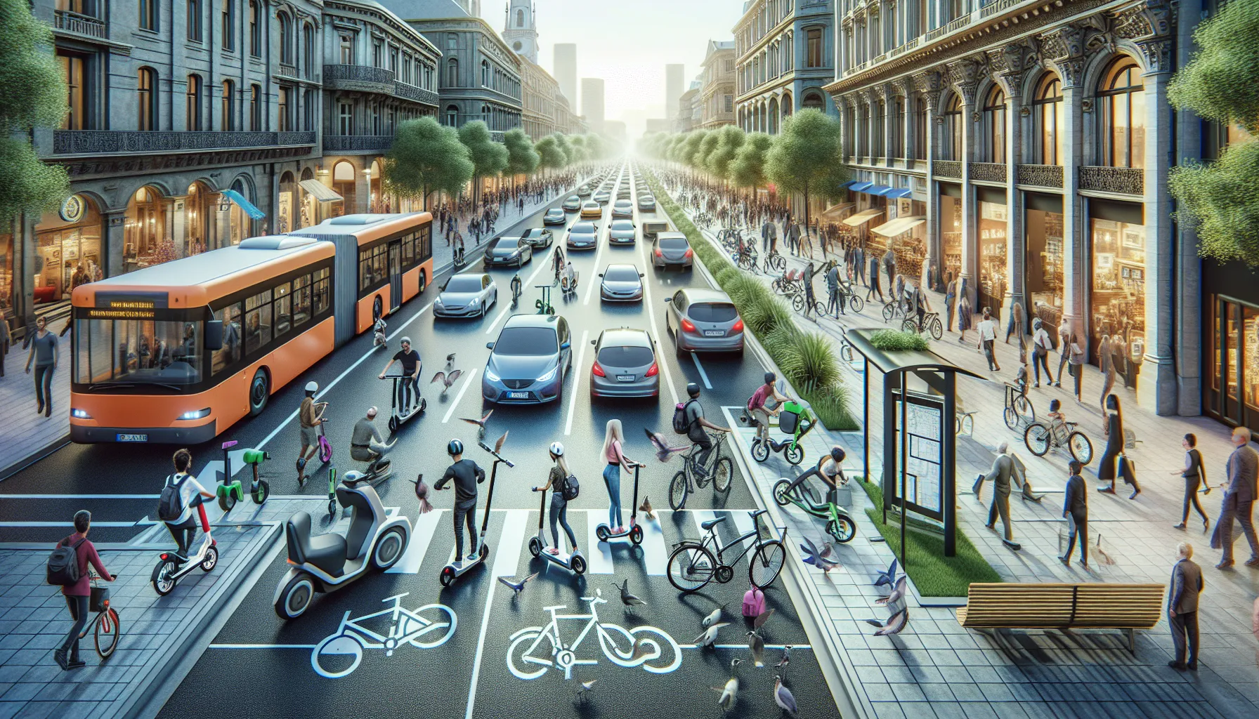 Micro-mobility solutions in urban areas
