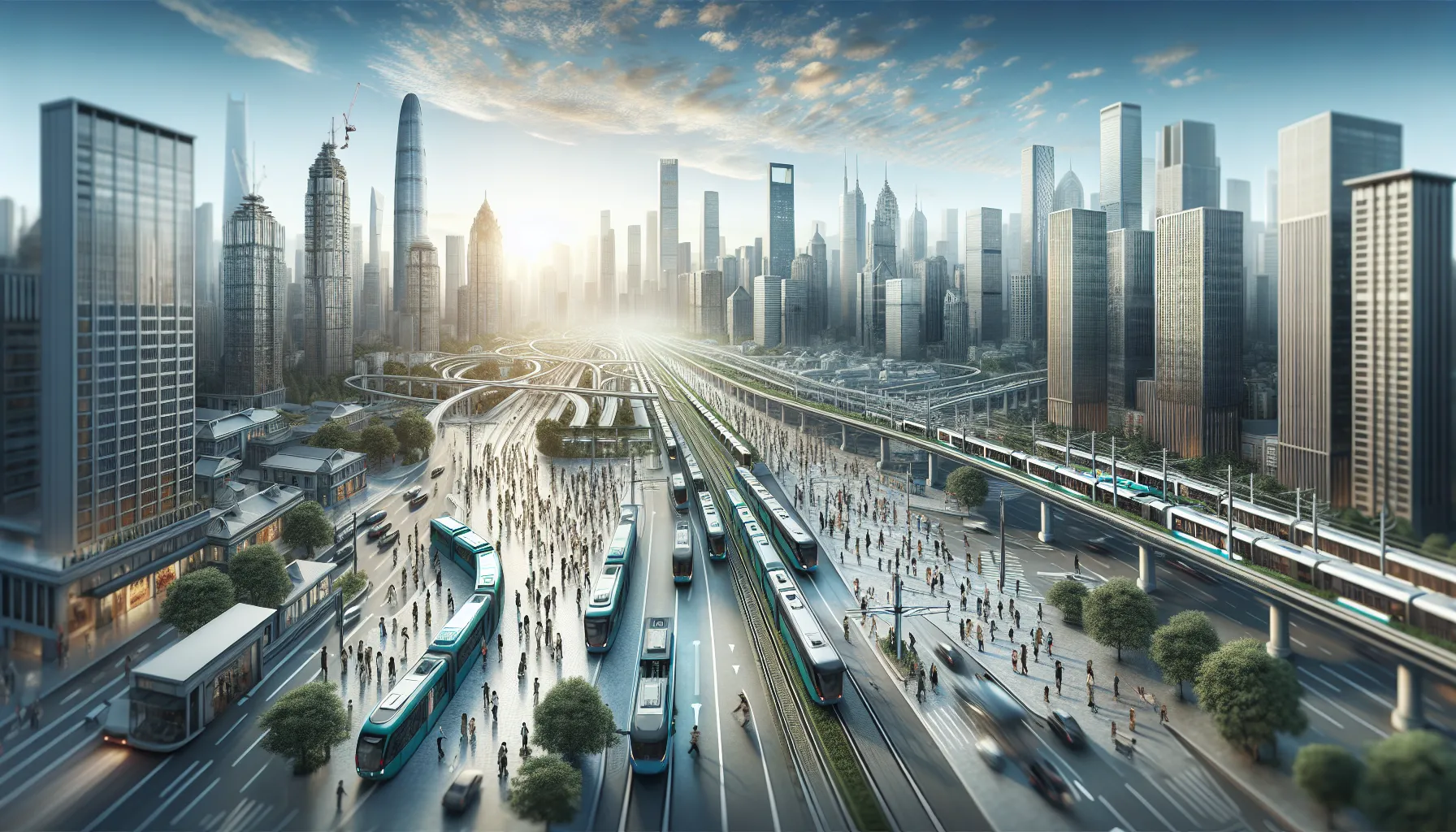 Modern public transportation system