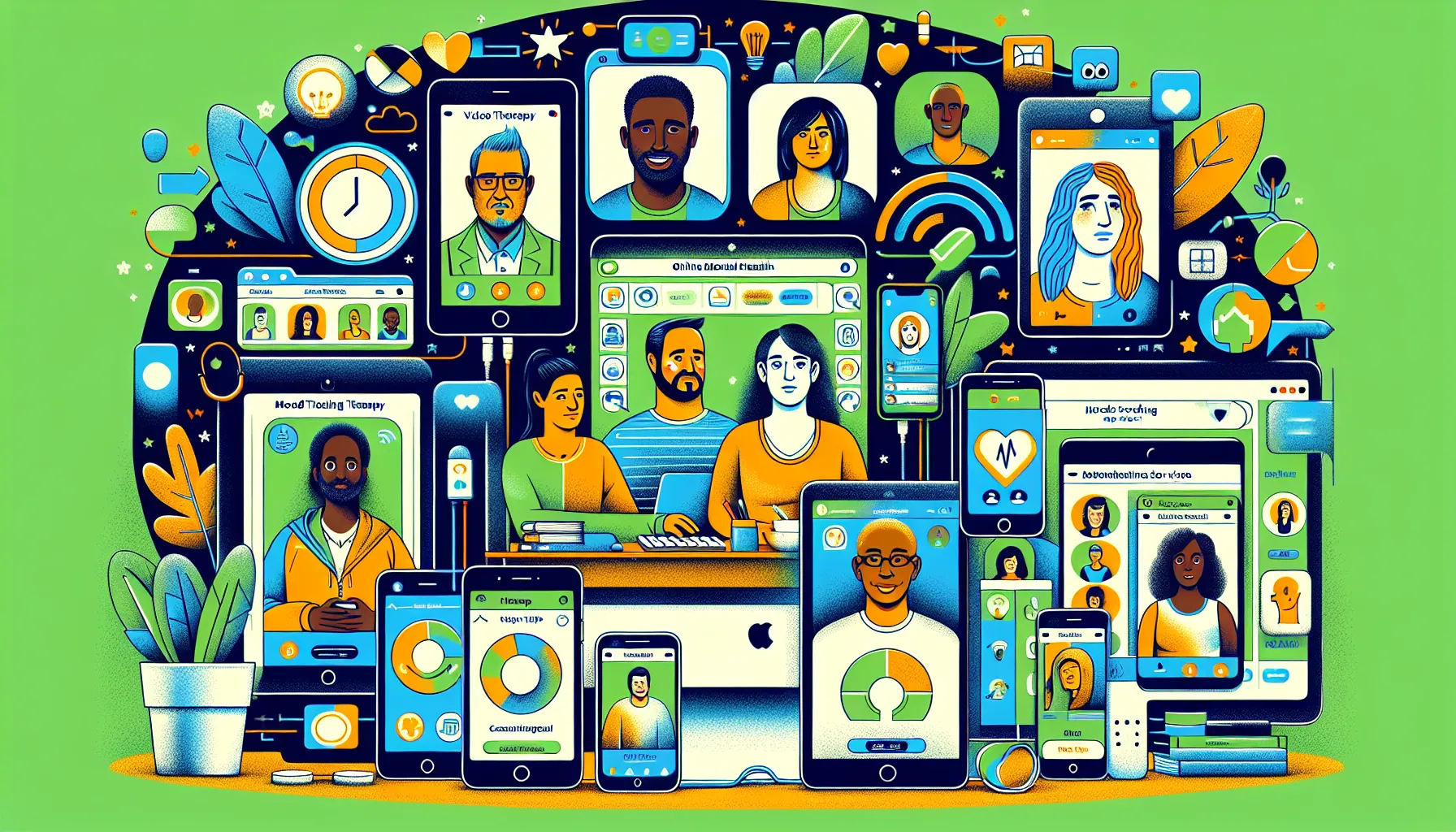 Digital mental health services