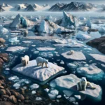 Polar regions affected by climate change